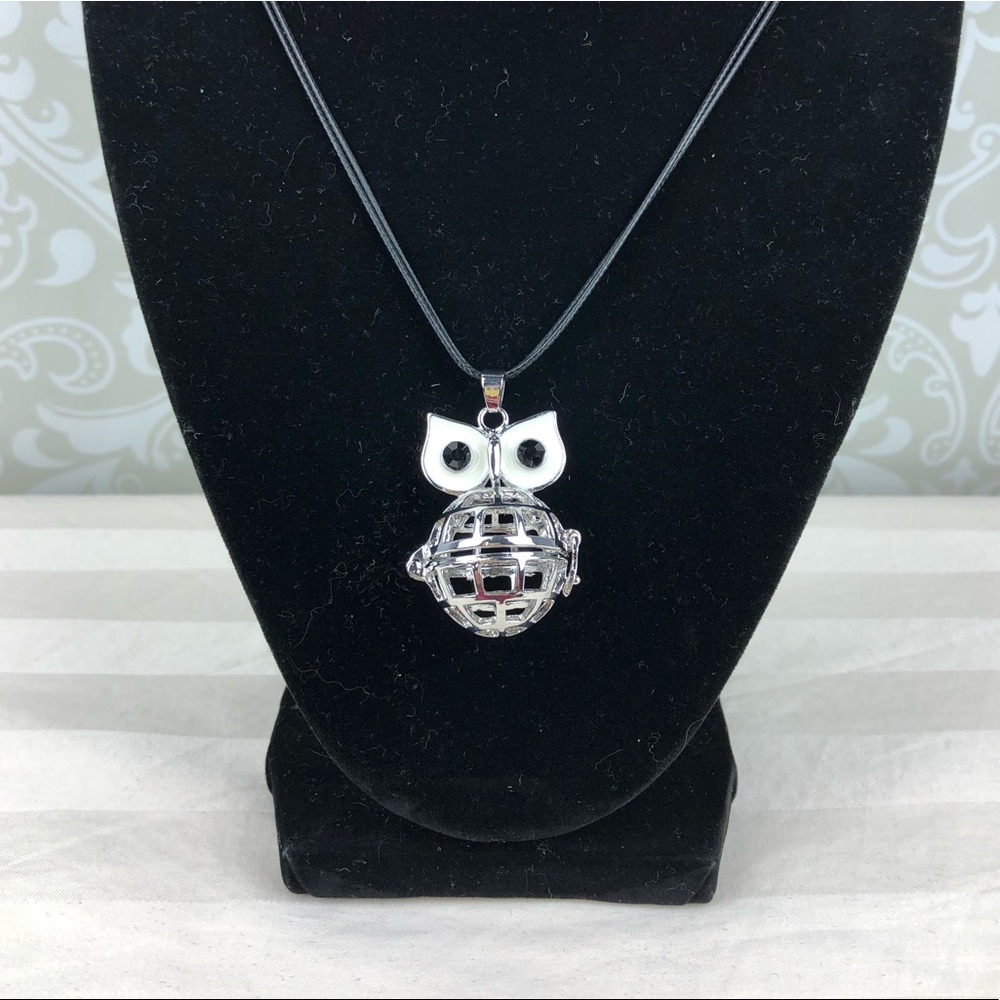 Large Owl Pearl Cage